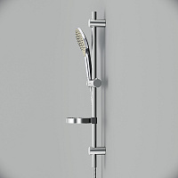 Am.Pm Like Душевой гарнитур: штанга, шланг, лейка, высота 70 см, цвет: хром глянцевый F0180064