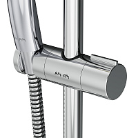 Am.Pm Gem Душевой гарнитур: штанга, шланг, лейка, высота 70 см, цвет: хром глянцевый F0190000