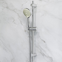 Am.Pm Gem Душевой гарнитур: штанга, шланг, лейка, высота 70 см, цвет: хром глянцевый F0190100