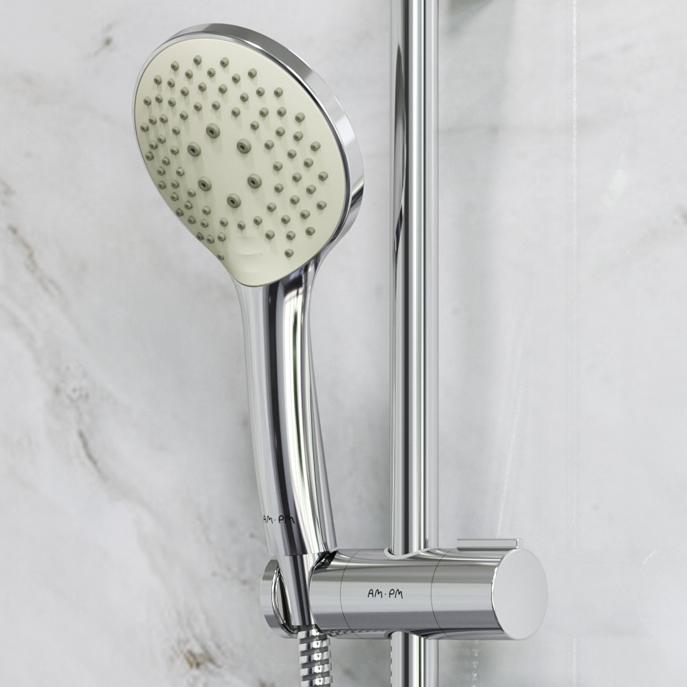 Am.Pm Gem Ручной душ из abs-пластика, 3 режима, цвет: хром глянцевый F0290100