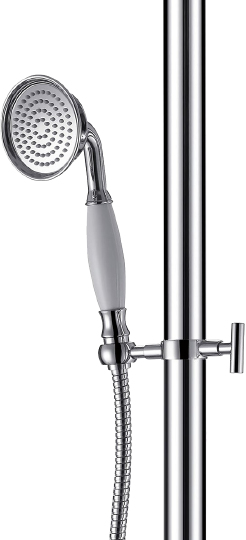 Timo Arisa Душевая стойка с верхним душем, цвет: хром глянцевый SX-5000/00