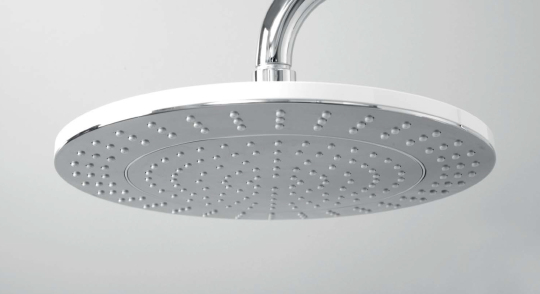 Wasserkraft Душевая стойка: смеситель, ручной душ 3 вида струи, шланг, верхний душ, цвет: хром A039