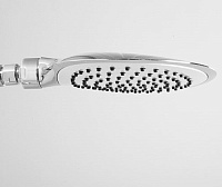 Wasserkraft Душевая стойка: смеситель, ручной душ 1 вид струи, шланг, верхний душ, цвет: хром/белый A045