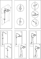 Wasserkraft Душевая стойка: ручной душ 3 вида струи, шланг, верхний душ, цвет: хром/белый A042