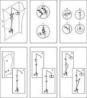 Wasserkraft Душевая стойка: смеситель, ручной душ 1 вид струи, шланг, верхний душ, цвет: хром A12202