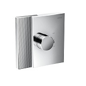 Axor Edge Термостат для душа встраиваемый HighFlow, алмазная огранка, внешняя часть, цвет: хром 46741000