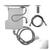 Gessi Система сбора воды для ручного душа с убирающимся шлангом, цвет: chrome 01766#031