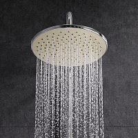 Am.Pm Sunny Душевая стойка: смеситель, верхний и ручной душ, шланг, цвет: хром глянцевый F0785C800