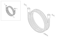 Am.Pm Душевой шланг 125 см, нержавеющая сталь, цвет: хром F0412300