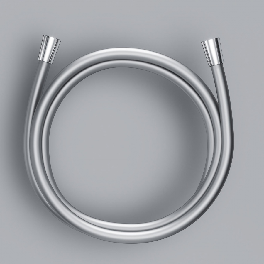 Am.Pm Душевой шланг 150 см, с пластиковой оплеткой, цвет: хром матовый F0415100