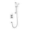 Burlington Trent Душевой комплект встра. с внутренней частью: ручной душ и штанга, цвет: хром глянец TF1H
