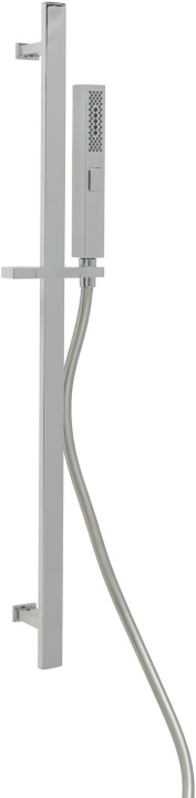 Allen Brau Infinity Душевой гарнитур: ручной душ, штанга, держатель, шланг 150 см, цвет: хром 5.21013-00