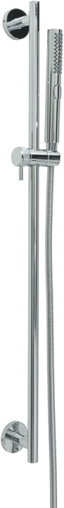 Allen Brau Priority Душевой гарнитур: ручной душ, штанга, держатель, шланг 150 см, цвет: хром 5.31010-00