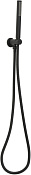 Allen Brau Priority Душевой гарнитур: ручной душ, держ. с выпуском, шланг 150 см, цвет: черный мат 5.31019-31