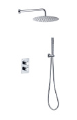 Allen Brau Priority Душевой комплект встраив.: термостат, без излива, верхний и руч. душ, цвет: хром 5.31013-00