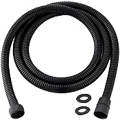 Allen Brau Priority Душевой шланг 100 см, с металлической оплеткой, цвет: черный матовый 5.31021-31