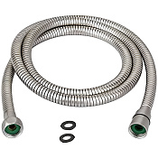 Allen Brau Priority Душевой шланг 150 см, с металлической оплеткой, цвет: никель брашированный 5.31022-BN