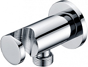 Allen Brau Priority Шланговое подключение с держателем 5x10,9x6h см, цвет: хром 5.31015-00