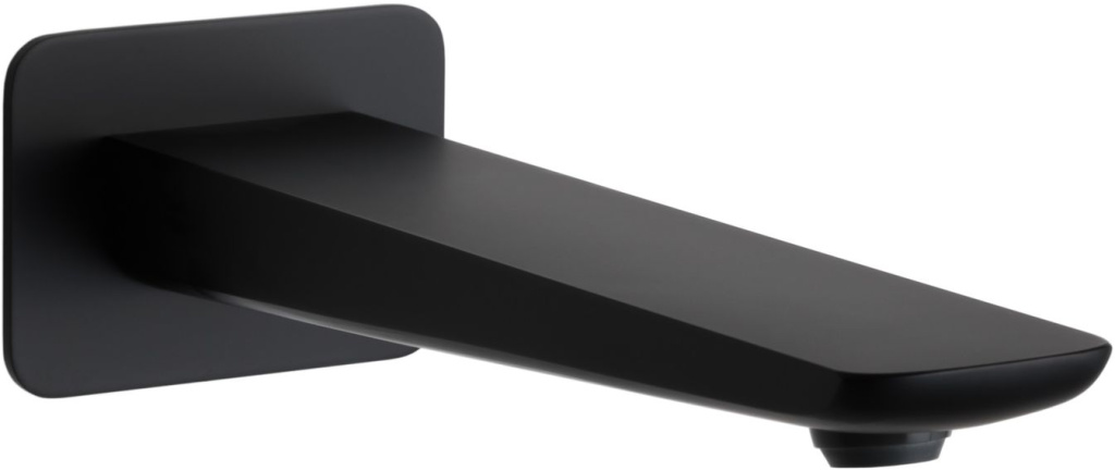 Allen Brau Infinity Излив для ванны 17,3 см, цвет: черный матовый 5.21020-31