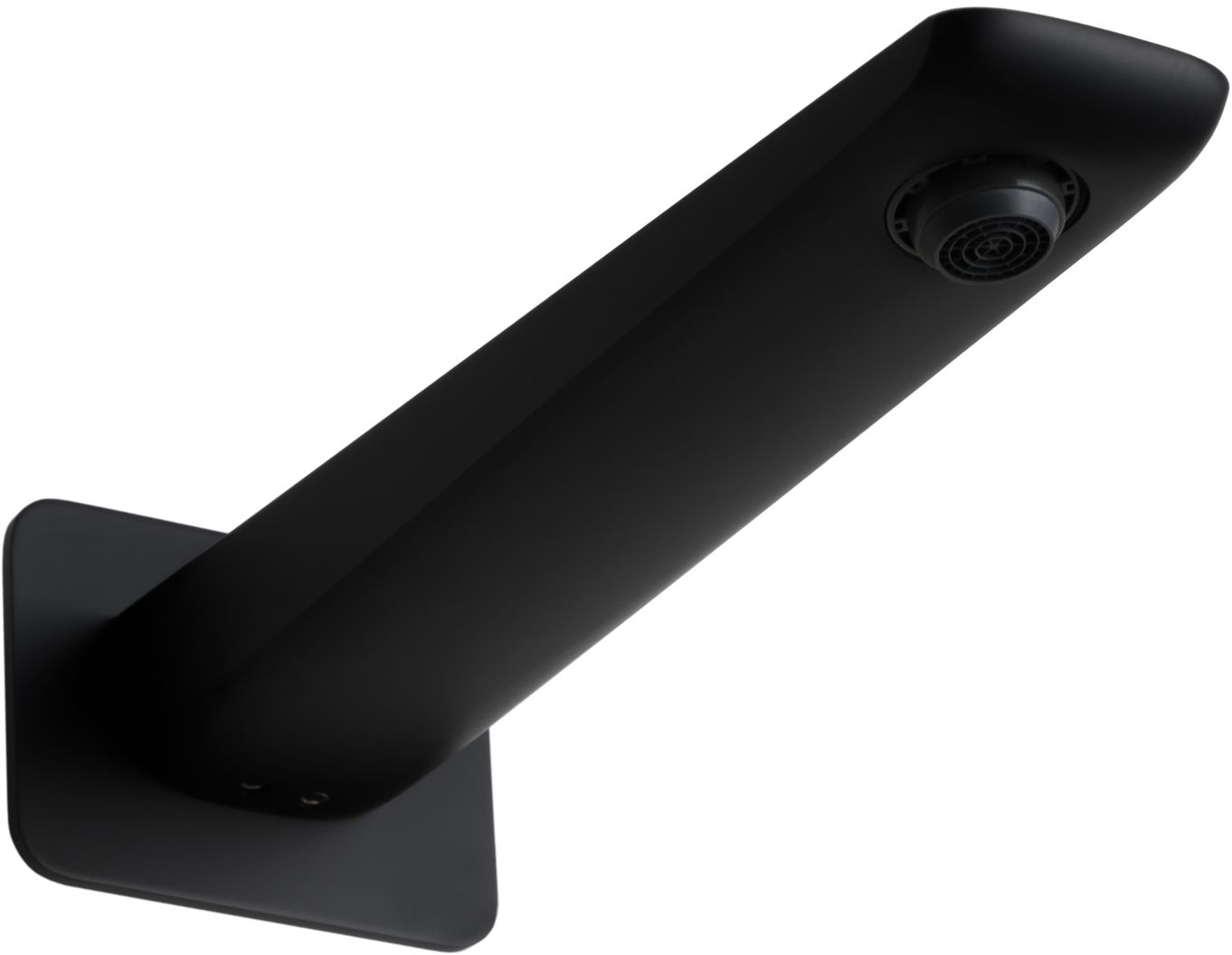 Allen Brau Infinity Излив для ванны 17,3 см, цвет: черный матовый 5.21020-31