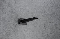 Allen Brau Infinity Излив для ванны 17,3 см, цвет: черный матовый 5.21020-31