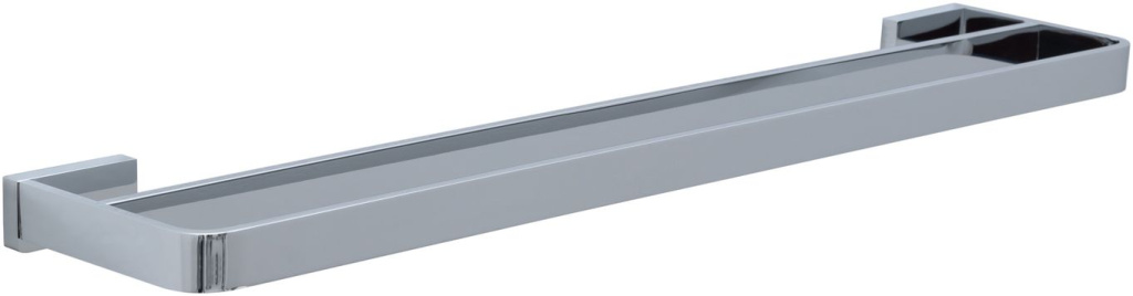 Allen Brau Infinity Полотенцедержатель двойной подвесной 60 см цвет: хром 6.21013-00