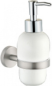 Allen Brau Priority Дозатор для жидкого мыла, подвесной, с керамической колбой, цвет: никель/хром 6.31006-BN