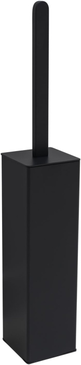 Allen Brau Infinity Ершик для унитаза напольный, латунная колба, цвет: черный матовый 6.21009-31