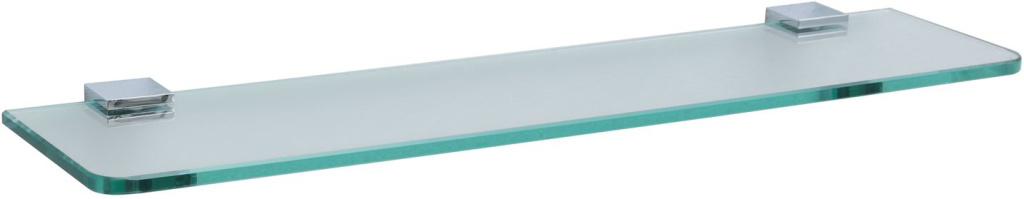 Allen Brau Infinity Полка стеклянная 50x11,5x2h см, цвет: хром 6.21012-00