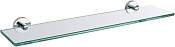 Allen Brau Priority Полка стеклянная 50x13x4,8h см, цвет: хром 6.31013-00