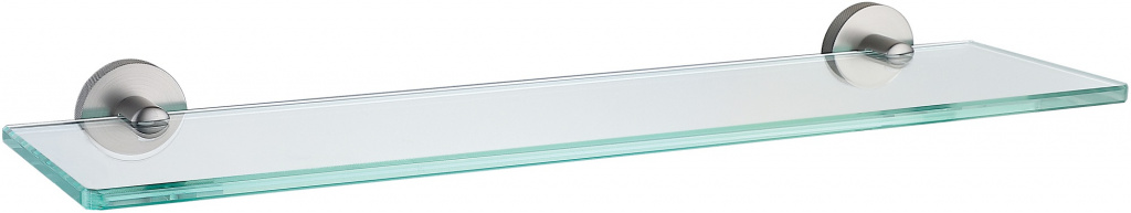 Allen Brau Priority Полка стеклянная 50x13x4,8h см, цвет: никель брашированный 6.31013-BN