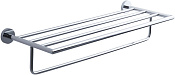 Allen Brau Priority Полка для полотенец с полотенцедержателем 59,4x22x10,9h см, цвет: хром 6.31014-00