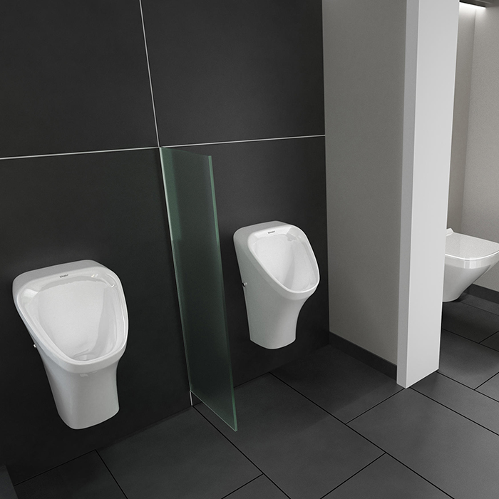 Duravit DuraStyle Dry Писсуар безводный, сток горизонтальный, цвет белый 2808300000