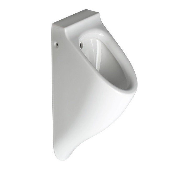 Kerasan Aquatech Писсуар подвесной со скрытым подводом, сифоном и комплектом крепежей, цвет: Bianco 373501