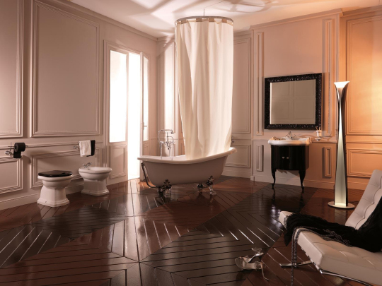 Kerasan Retro Чаша для унитаза, без крепления, сиденья и бачка, цвет: Bianco lucido 101101