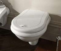 Kerasan Retro Унитаз подвесной 52x38 см, без крышки, цвет: Bianco lucido 101501