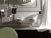 Kerasan Retro Унитаз подвесной 52x38 см, без крышки, цвет: Bianco lucido 101501