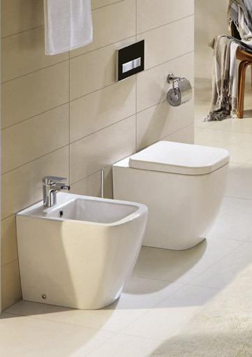 Чаша для унитаза приставного BelBagno Alpina BB10100CB