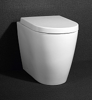 Чаша для унитаза приставного BelBagno Marino безободковая BB105CBR