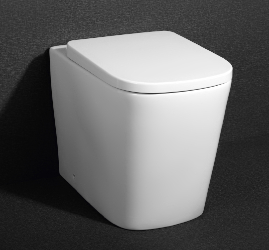 Belbagno Albano Крышка-сиденье с микролифтом, петли хром, цвет: белый BB120SC