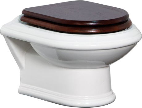 Cezares King Palace Унитаз подвесной, 42х54 см, цвет: белый  CZR-163-TH