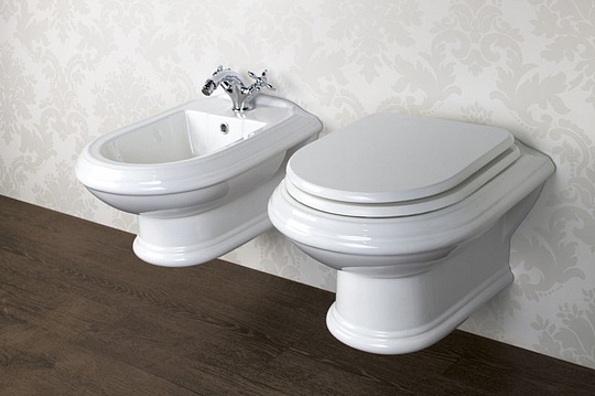 Cezares King Palace Унитаз подвесной, 42х54 см, цвет: белый  CZR-163-TH