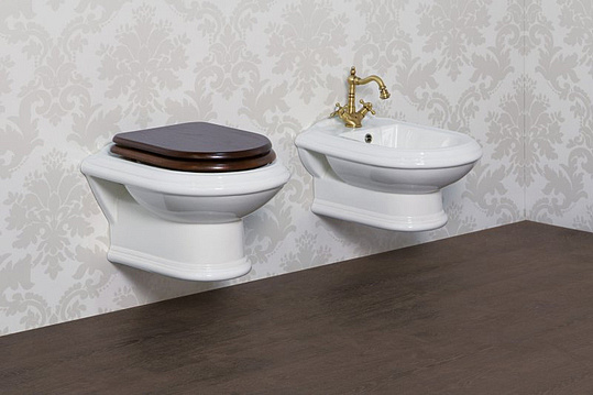 Cezares King Palace Унитаз подвесной, 42х54 см, цвет: белый  CZR-163-TH