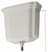 Kerasan Waldorf Бачок для унитаза подвесной высокий без трубы, крышки, механизма цвет: Bianco lucido 418001