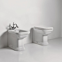 Kerasan Waldorf Унитаз приставной 55x37 см, выпуск пристенный, цвет: Bianco lucido 411801