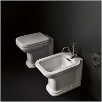 Kerasan Waldorf Унитаз приставной 55x37 см, выпуск пристенный, цвет: Bianco lucido 411801