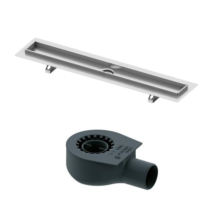 Tece Drainline Дренажный канал из нержавеющей стали 90 см, цвет: нержавеющая сталь глянцевая 600900