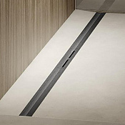 Tece Drainprofile Профиль для душа из нержавеющей стали 100 см, цвет: черный сатин 671021