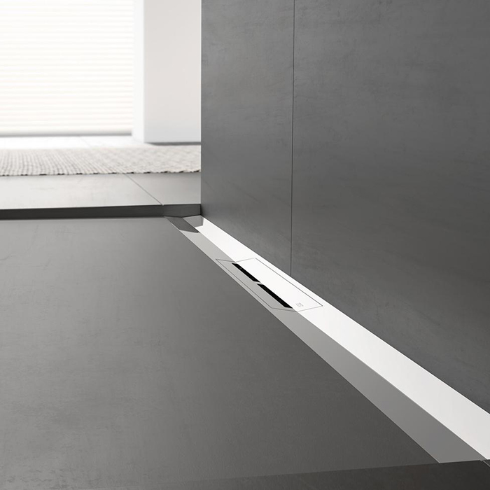 Tece Drainprofile Профиль для душа из нержавеющей стали 160 см, цвет: нерж. сталь, брашированная 671600