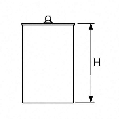 Tece Drainline Стакан с мембраной для сифона низкий 660015